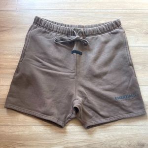 Essentials Sweat Shorts Brown Large